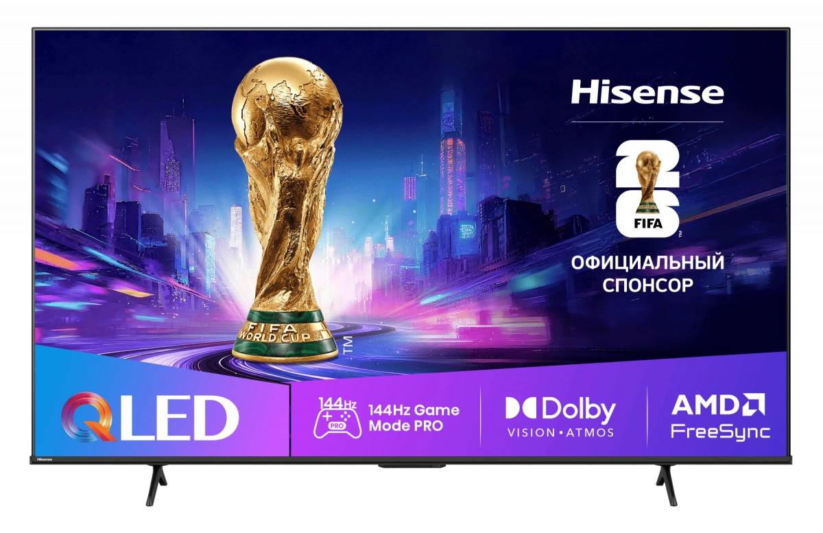 Телевизор Hisense 55E7Q Pro (2025) 50" 4K UHD QLED Smart TV. Фото 1