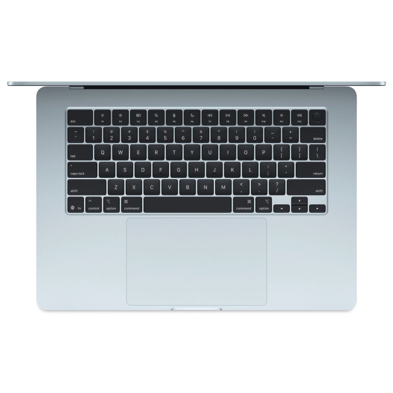 Apple MacBook Air 15" 2025 Небесно-голубой (MC7A4) (M4, 10-ядер CPU/10-ядер GPU, 16 ГБ, 256 ГБ SSD). Фото 2
