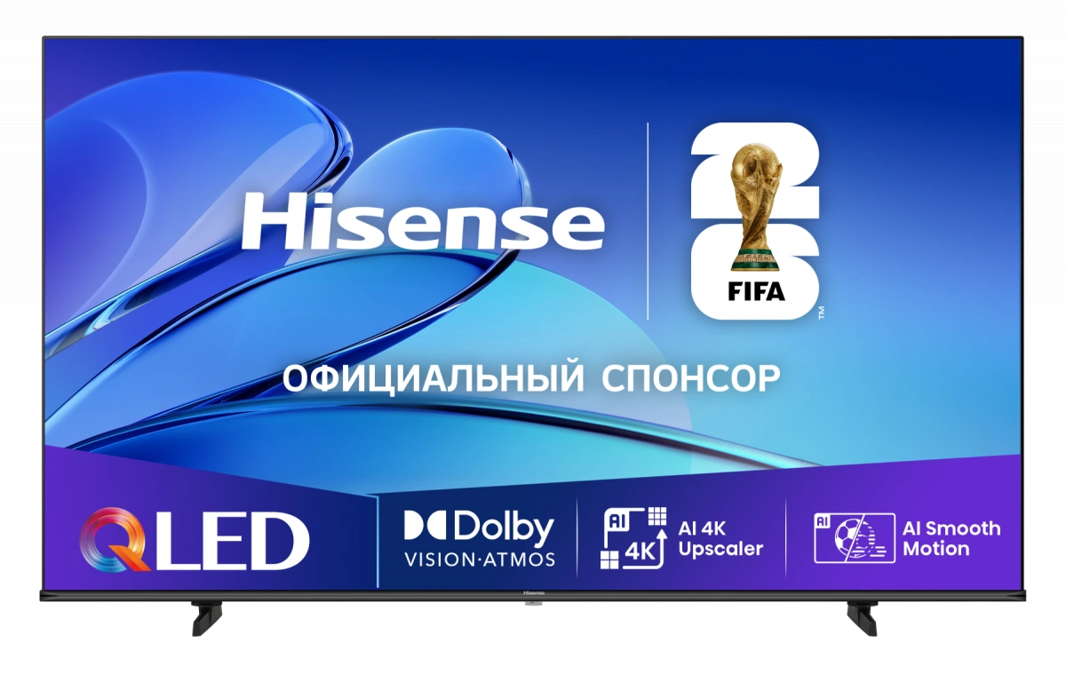 Телевизор Hisense 55E7Q (2026) 4K Ultra HD QLED Smart TV. Фото 1