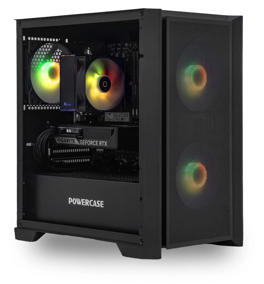 Системный блок CORE M (Z3B Intel Core i5-12400F, 32Гб DDR4, RTX5060, SSD 1Тб M.2, MSI PRO B760M-E, 650Вт). Фото 1