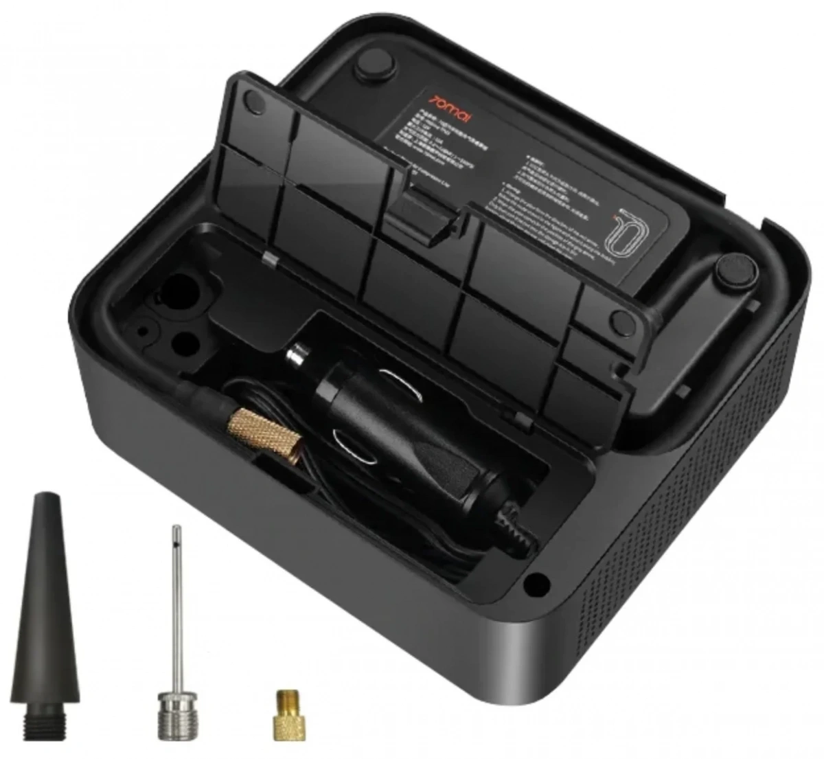 Автомобильный компрессор 70mai Air Compressor Lite Midrive, Чёрный (TP03). Фото 3