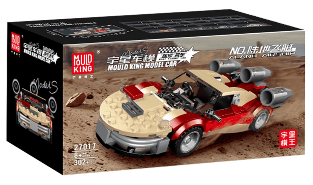 Конструктор Mould King Models 27017. Спорткар Люка Скайуокера, 302 деталей. Фото 5