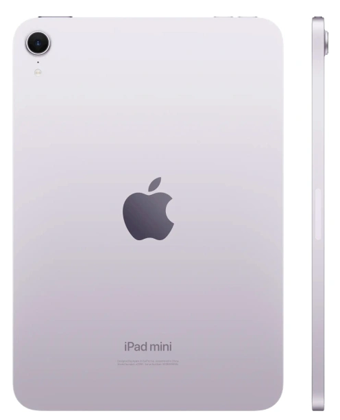 Apple iPad mini 7 (2024) Wi-Fi 256Гб Фиолетовый (MXNE3). Фото 4