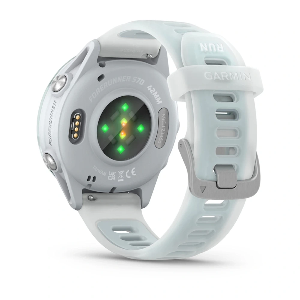 Умные часы Garmin Forerunner 570 42mm Cloud Blue Aluminum with Translucent Whitestone/Cloud Blue (010-02970-01). Фото 6