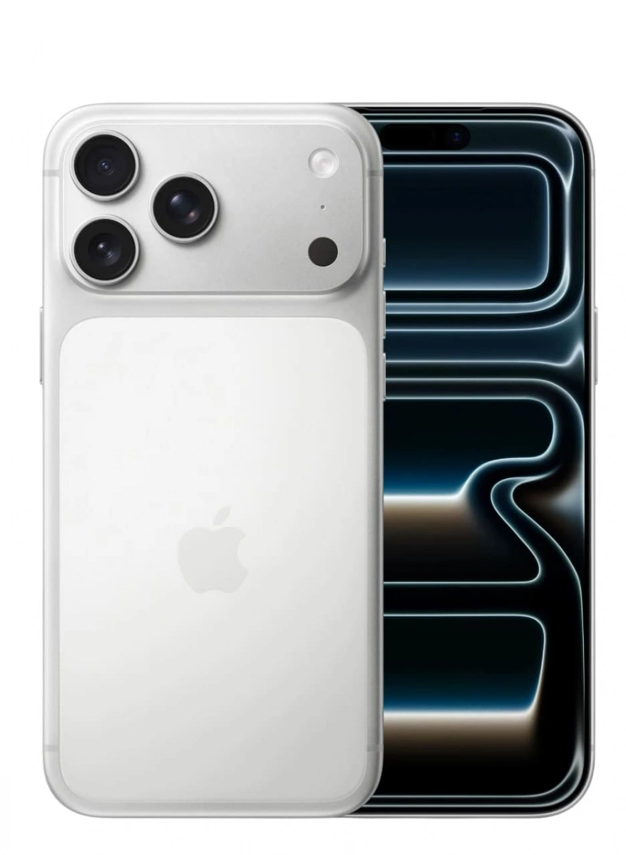 Смартфон Apple iPhone 17 Pro 1TB, Silver (eSIM) (Без RuStore). Фото 1