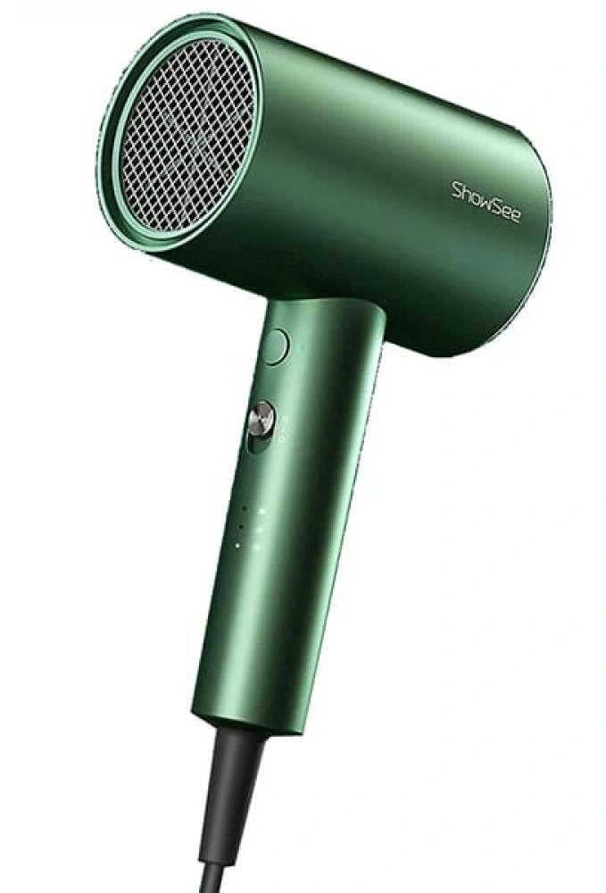 Фен для волос Showsee Hair Dryer A5 (A5-R), Зелёный. Фото 2