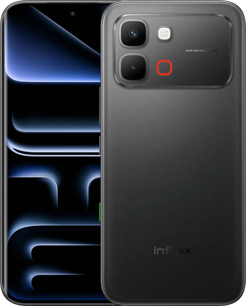 Смартфон Infinix Note Edge 8/256Гб, Черная тень. Фото 1