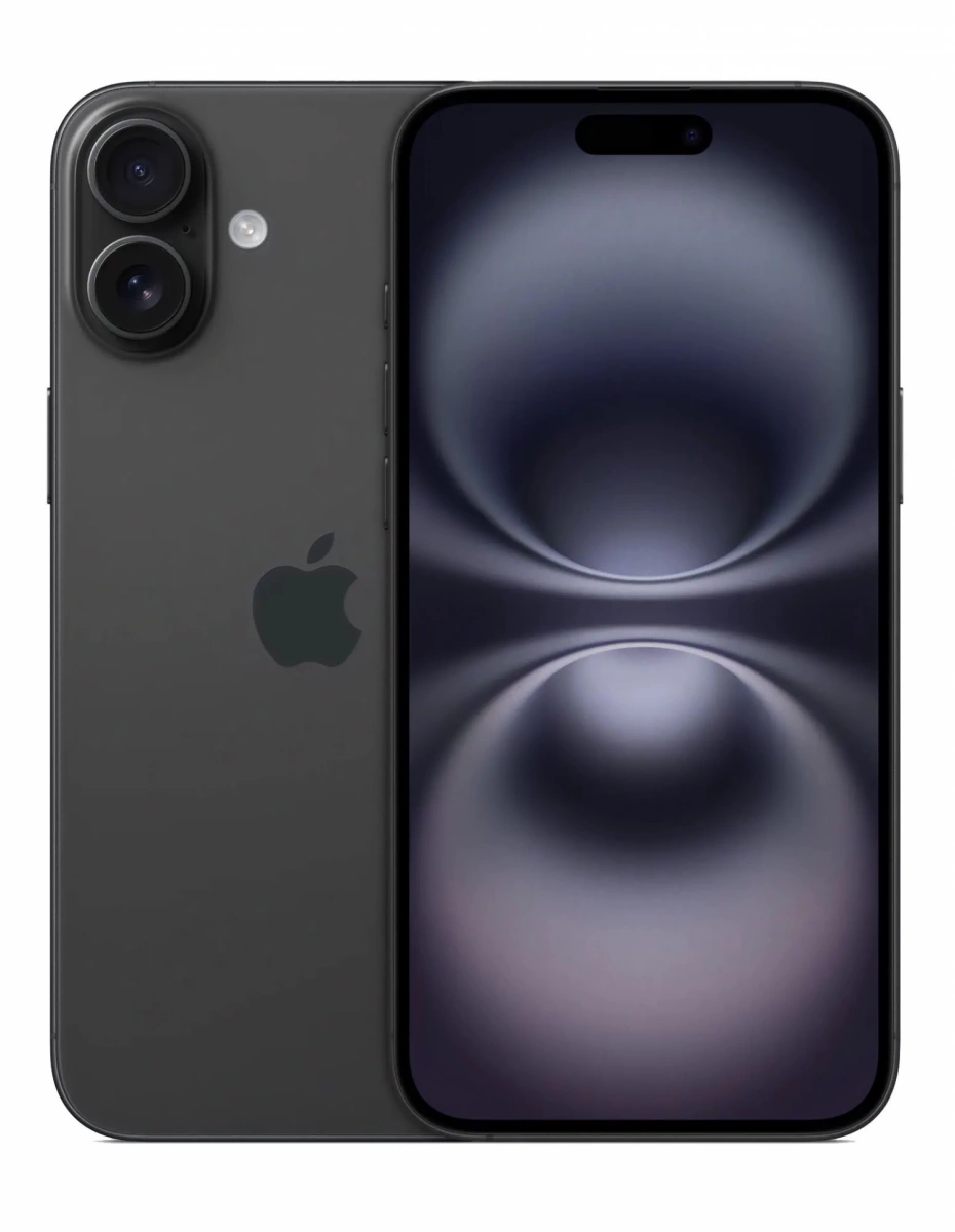 Смартфон Apple iPhone 16 256Gb Чёрный (eSIM+SIM) (Без RuStore). Фото 1