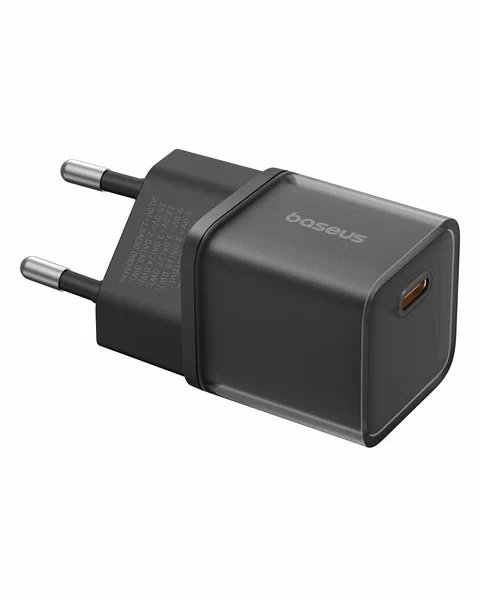 Сетевое зарядное устройство Baseus GaN5S Fast Charger Type-C 30W EU, Black (P10162504113-00). Фото 3