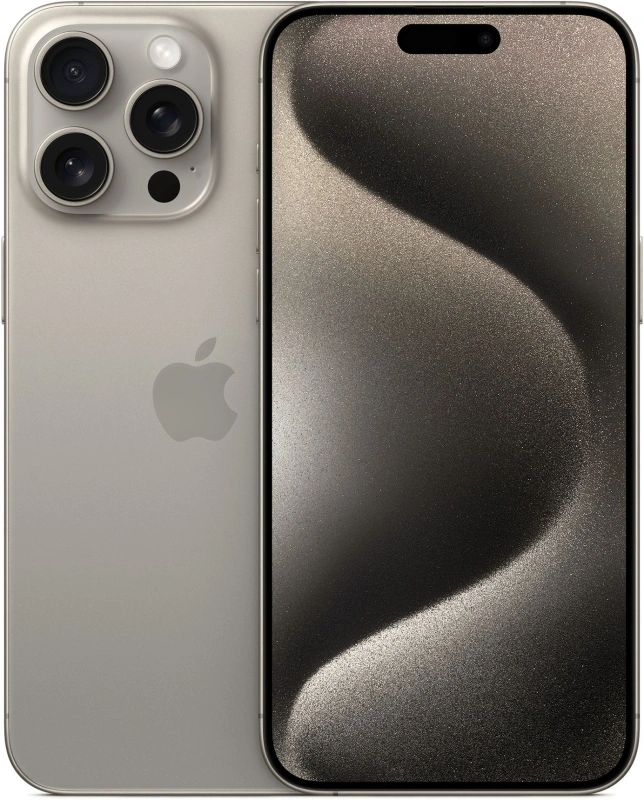 Смартфон Apple iPhone 15 Pro Max 256Gb Натуральный титан (eSIM+SIM) (Уцененный товар). Фото 1