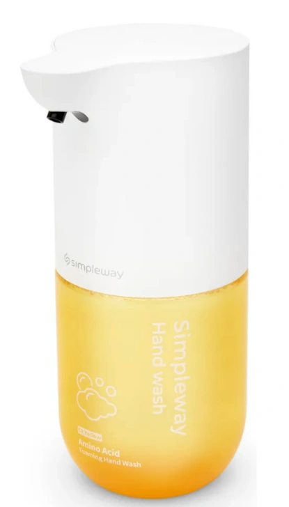 Сенсорный дозатор для жидкого мыла SimpleWay Automatic Soap Dispenser, Жёлтый. Фото 2