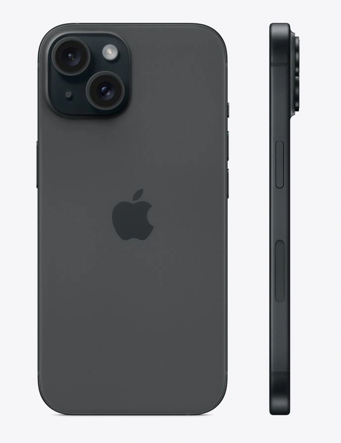 Смартфон Apple iPhone 15 Plus 128Гб Чёрный (eSIM+SIM) (Без RuStore). Фото 2