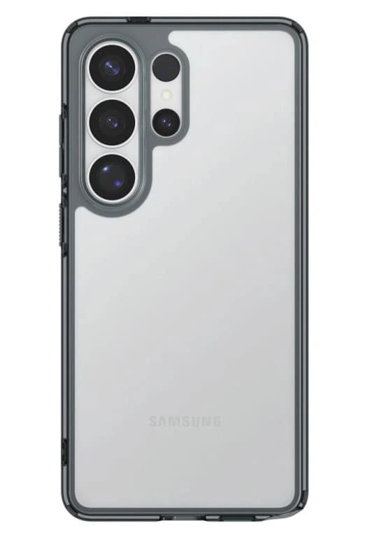 Накладка Spigen Ultra Hybrid для Samsung Galaxy S26 Ultra, Прозрачная с чёрным (ACS10678). Фото 2