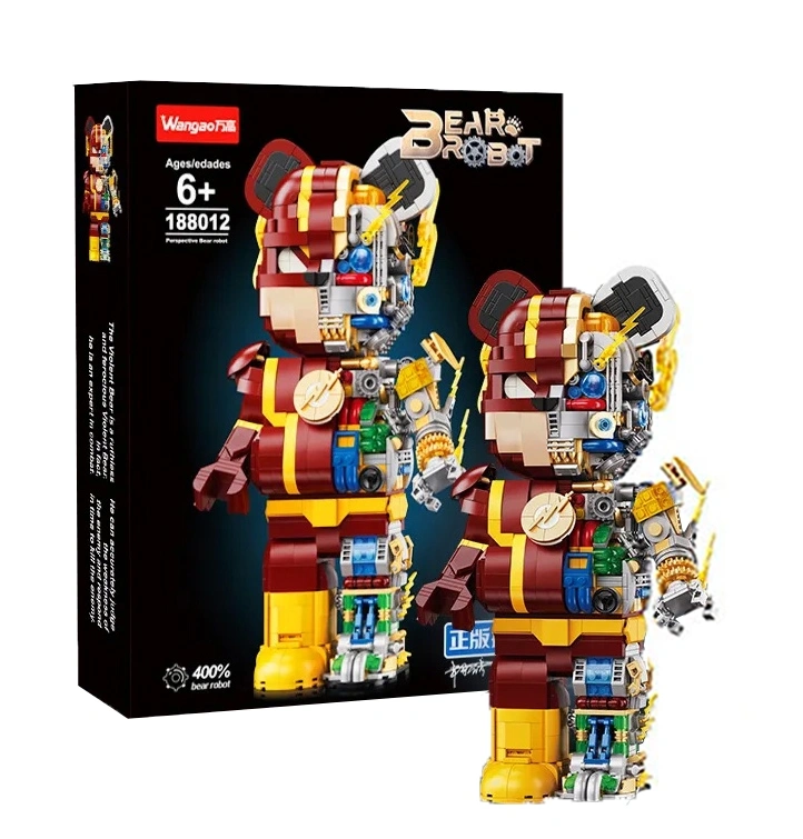 Конструктор Wangao 188012 The Flash Mechanical Bear Robot, 1714 деталей. Фото 2