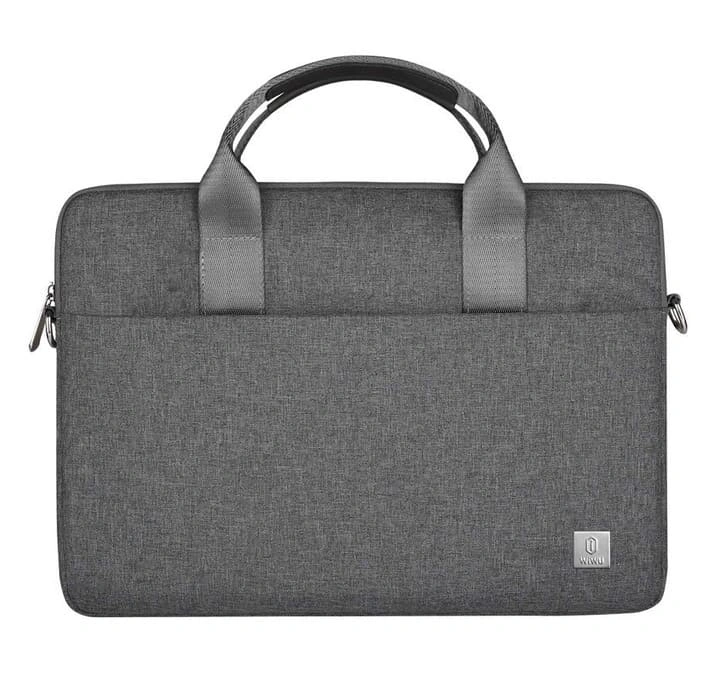 Сумка для ноутбука Wiwu Minimalist Laptop Bag 2 15.6", Gray. Фото 1
