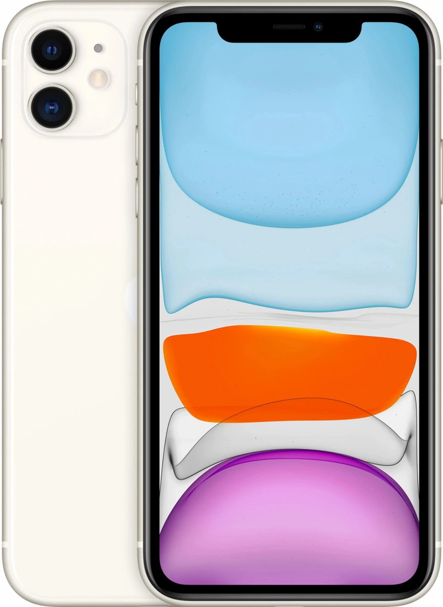 Смартфон Apple iPhone 11 128Gb Белый (Уцененный товар). Фото 1