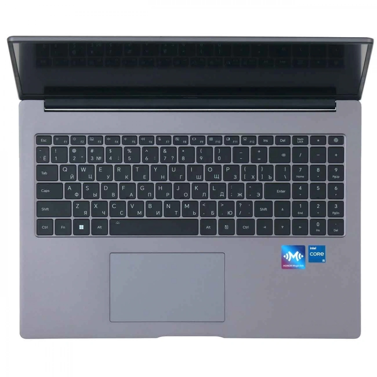 Honor MagicBook X 16 Серый (BRN-F56) (16", Intel Core i5-12450H, 2GHz-4.4GHz, 16ГБ, 512ГБ SSD, Intel HD Graphics, Windows 11) (5301AHHT). Фото 4