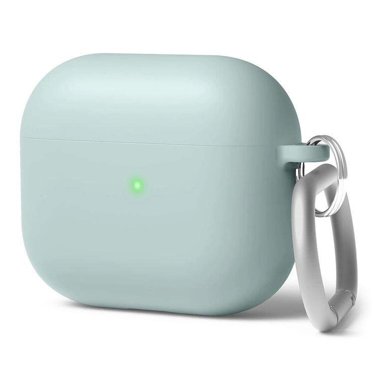 Чехол Silicone Case для наушников AirPods 3, Mint Green. Фото 1