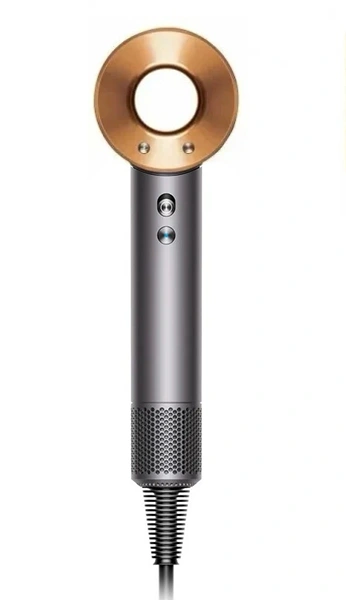 Фен для волос SenCiciMen Hair Dryer HD15, Золотистый/Серый (5 насадок). Фото 2