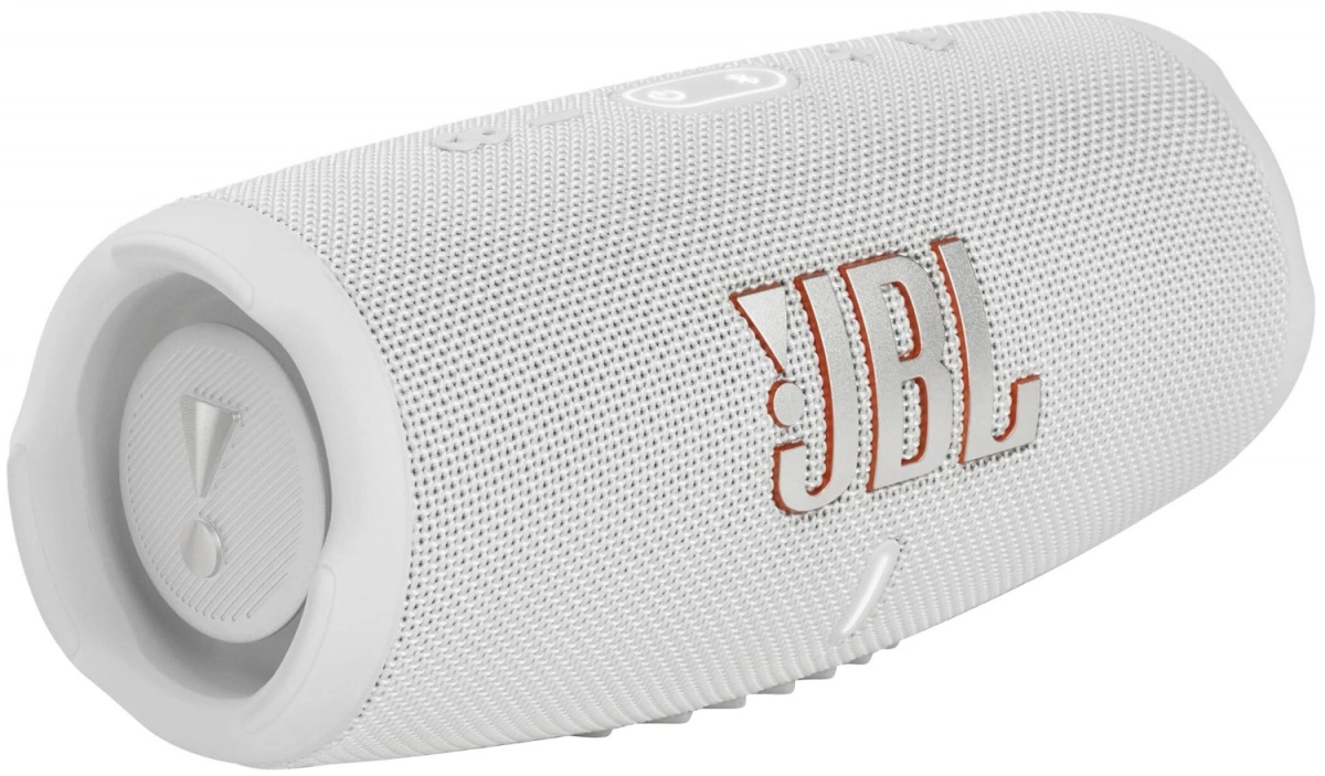 Беспроводная акустика JBL Charge 5 Белая (JBLCHARGE5WHT). Фото 2