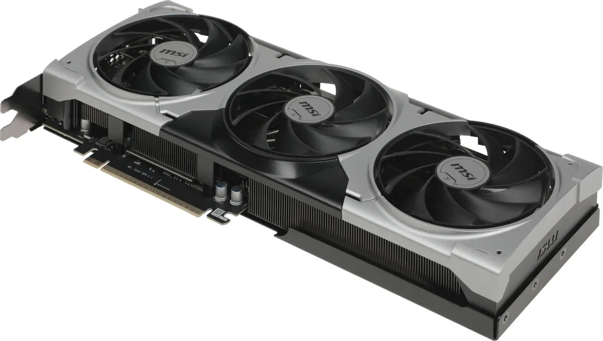 Видеокарта MSI GeForce RTX 5070 VENTUS 3X OC 12Гб GDDR7 192 bit PCIe 5.0. Фото 3