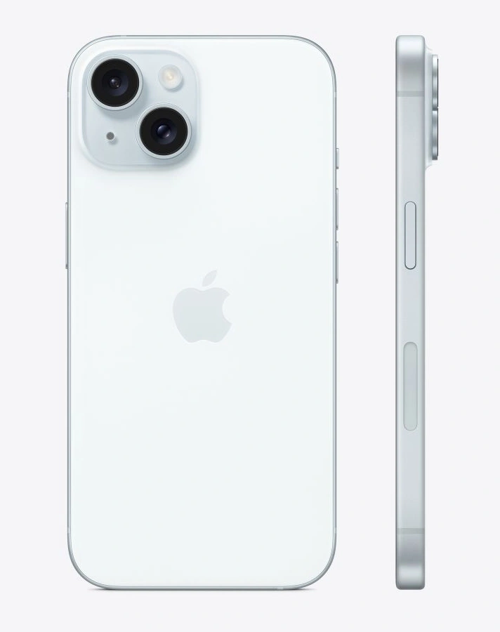 Смартфон Apple iPhone 15 Plus 128Гб Голубой (eSIM+SIM) (Без RuStore). Фото 2