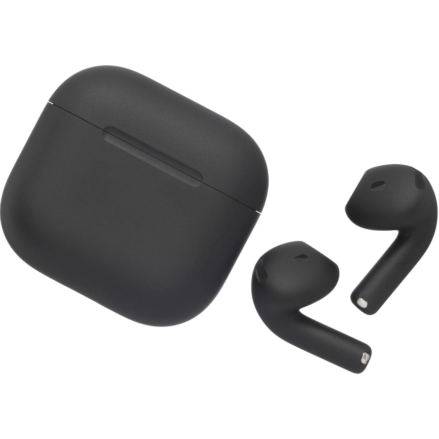 Беспроводные наушники Apple AirPods 4 Color (Чёрный матовый). Фото 2