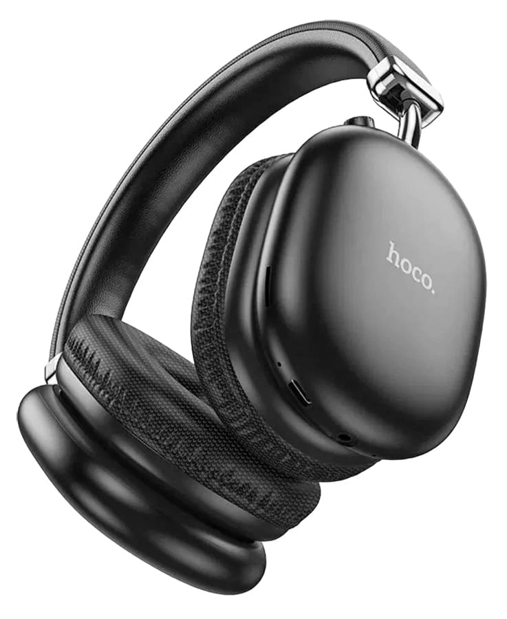 Беспроводные наушники Hoco W35 Max ANC, Чёрные. Фото 2