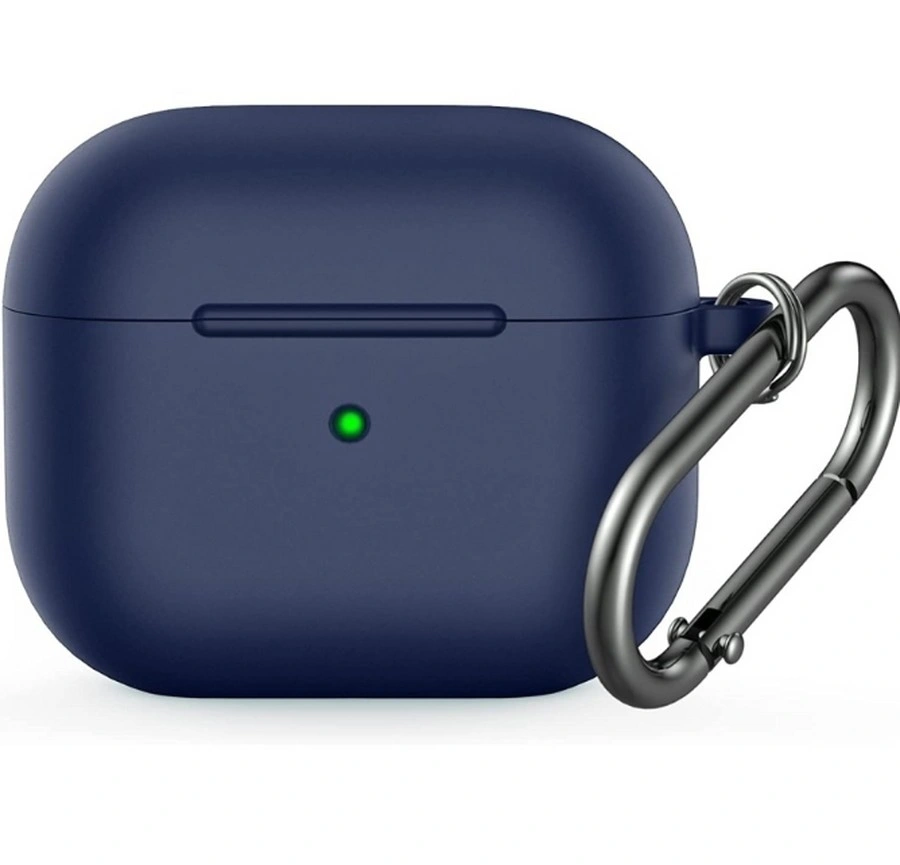 Чехол Silicone Case для наушников AirPods 3, Midnight Blue. Фото 1