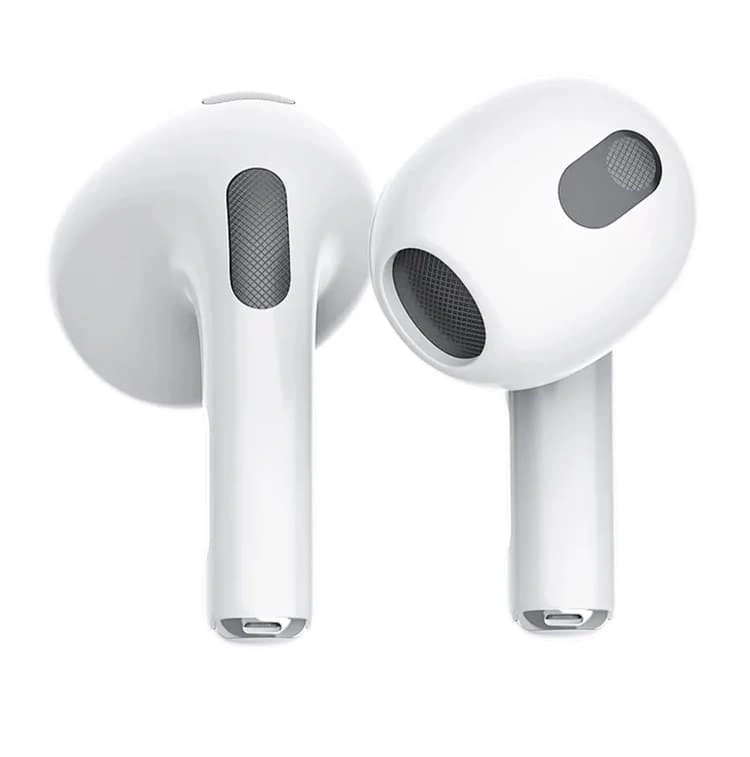 Беспроводные наушники Wiwu T23 TWS c сенсорным дисплеем, White. Фото 4
