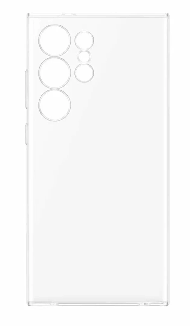 Накладка Zibelino Ultra Thin Case для Samsung Galaxy S24 Ultra с защитой для камеры, Прозрачная. Фото 1