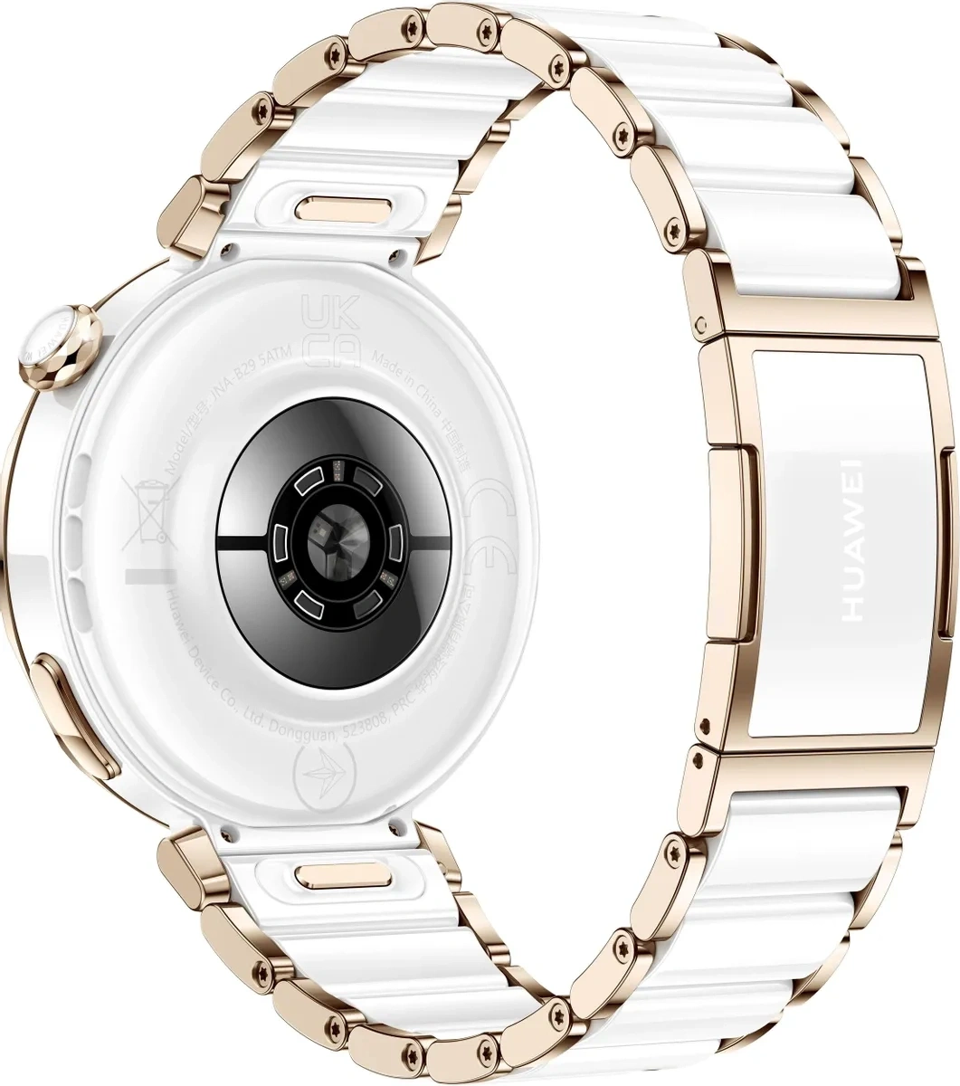 Умные часы Huawei Watch GT 5 Pro 42мм, Ceramic White (JNA-B29). Фото 4