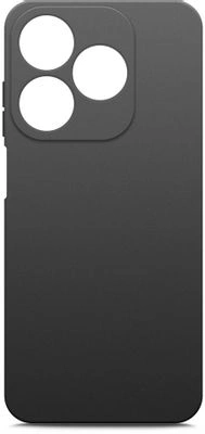 Накладка boraSCO Silicone Case для Tecno Spark 10 Pro, Чёрная. Фото 1