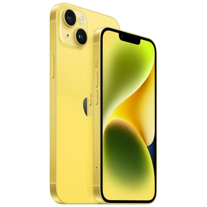 Смартфон Apple iPhone 14 128Гб Жёлтый  (eSIM+SIM) (Без RuStore). Фото 3