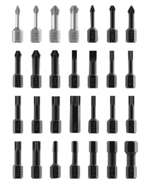 Набор отверток JIMI 41 в 1 (JM-GNT41), Чёрный. Фото 3