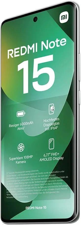 Смартфон Redmi Note 15 8/256Gb Forest Green (без NFC). Фото 4