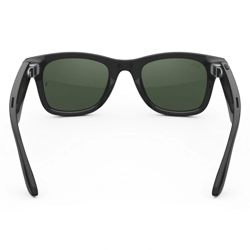Умные очки Ray Ban Wayfarer (Gen 2) RW4012 Shiny Black/Transition Graphite Green M 150-50mm (601/1M50). Фото 4