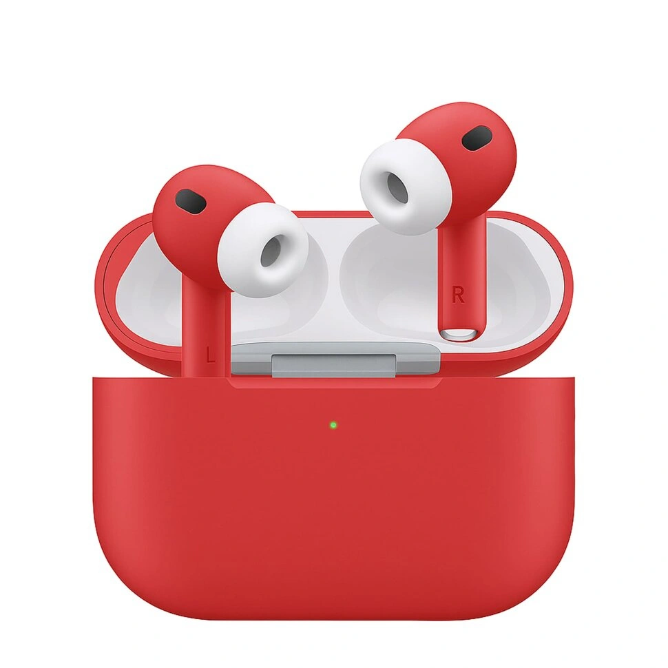 Беспроводные наушники Apple AirPods Pro 3 USB-C (2025) MagSafe Color (Красный матовый). Фото 1