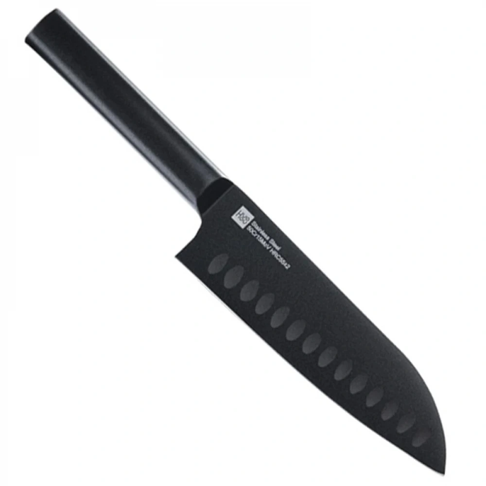 Набор кухонных ножей HuoHou Black Knife Set HU0076, Чёрный. Фото 3