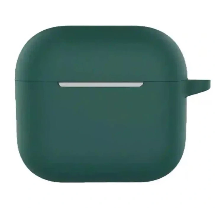 Чехол Gurdini для наушников AirPods 4, Зелёный лес. Фото 1