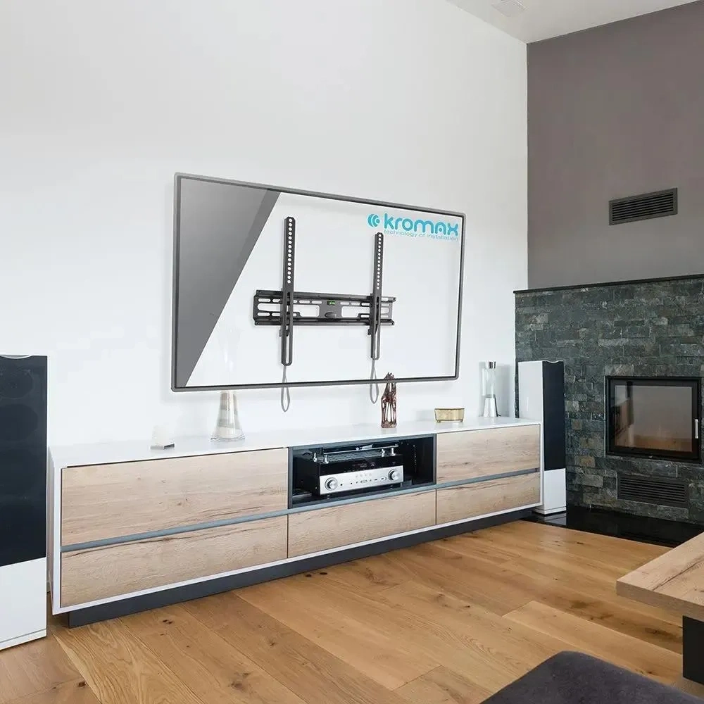 Кронштейн для телевизора Kromax FLAT-4, 22-65", настенный, наклон, Чёрный (26010). Фото 5