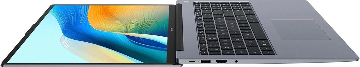 Huawei MateBook D 16 Космический серый 53013WXE (MCLF-X) (16" IPS, Intel Core i5 12450H, 2.0 GHz - 4.4 GHz, 8GB, 512GB SSD, Intel UHD Graphics, Windows 11). Фото 4