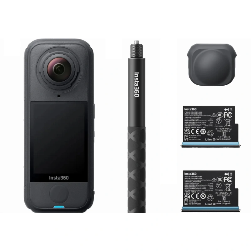 Экшн-камера Insta360 X4 Air Starter Bundle (SE03), Black. Фото 1