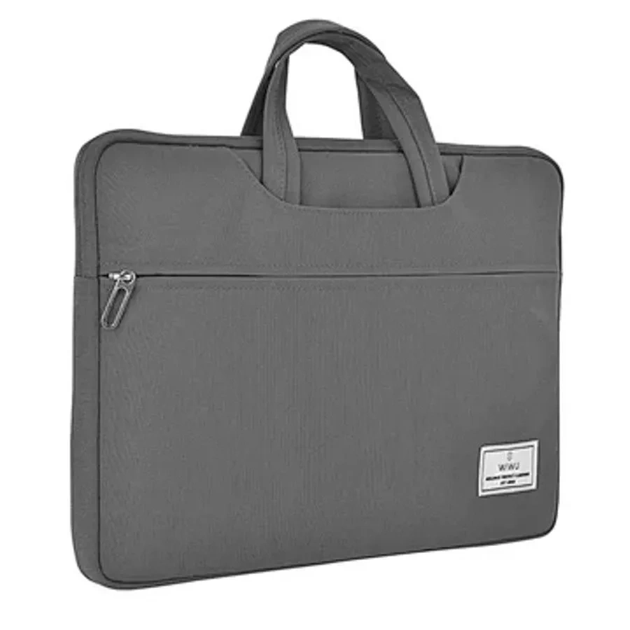 Чехол-Сумка Wiwu ViVi Handbag Laptop 15.6, Серая. Фото 1