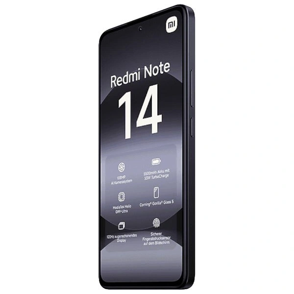 Смартфон Redmi Note 14 8/256Гб Чёрный. Фото 4