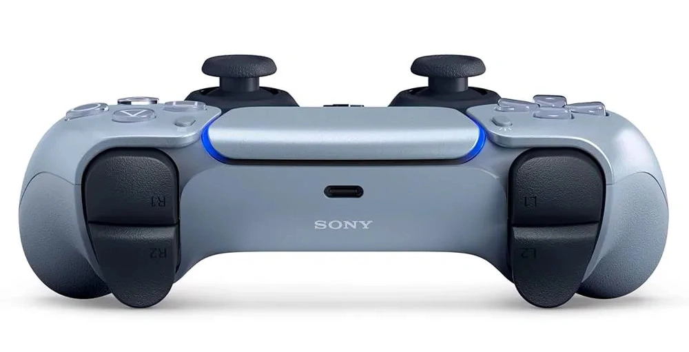 Беспроводной контроллер Sony DualSense (PS5), Sterling Silver (CFI-ZCT1W). Фото 5