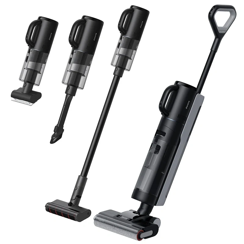Вертикальный моющий пылесос Dreame H12 Dual Wet and Dry, Чёрный (HHV4). Фото 8