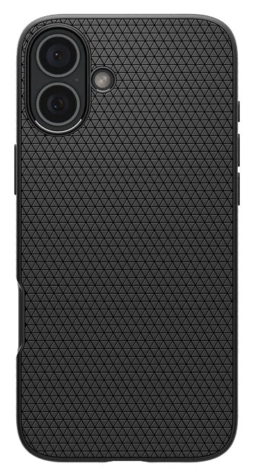 Накладка Spigen Liquid Air для iPhone 16, Matte Black (ACS08194). Фото 2