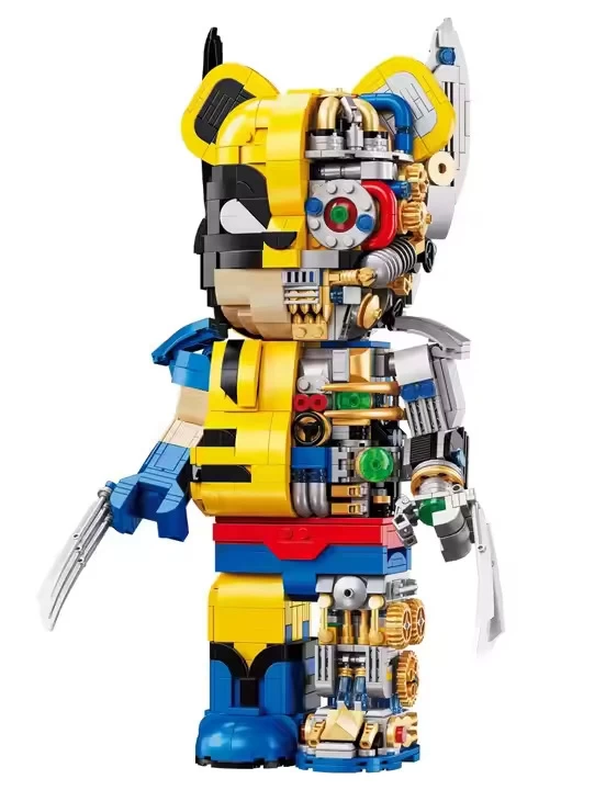 Конструктор Wangao 188013. Wolverine Mechanical Bear Robot, 1765 деталей