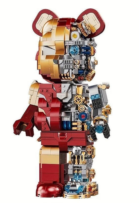 Конструктор Wangao 188004. Iron Man Mechanical Bear Robot, 1647 деталей